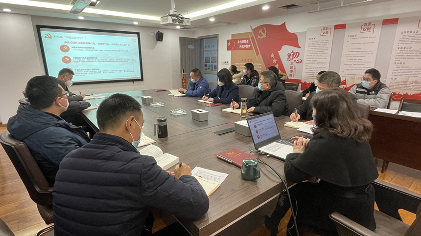 支部書記講微黨課，學(xué)習(xí)黨的二十大精神——解讀中國(guó)式現(xiàn)代化01