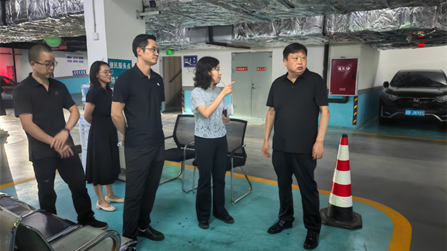 綿投集團黨委書記、董事長李桂炳調(diào)研城市停車項目
