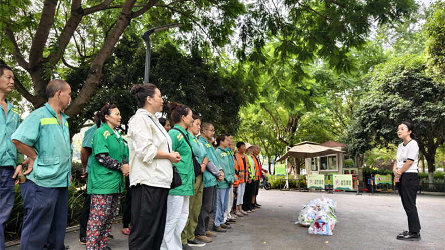越王樓公司：“雙線并進”織密夏日關愛網(wǎng)
